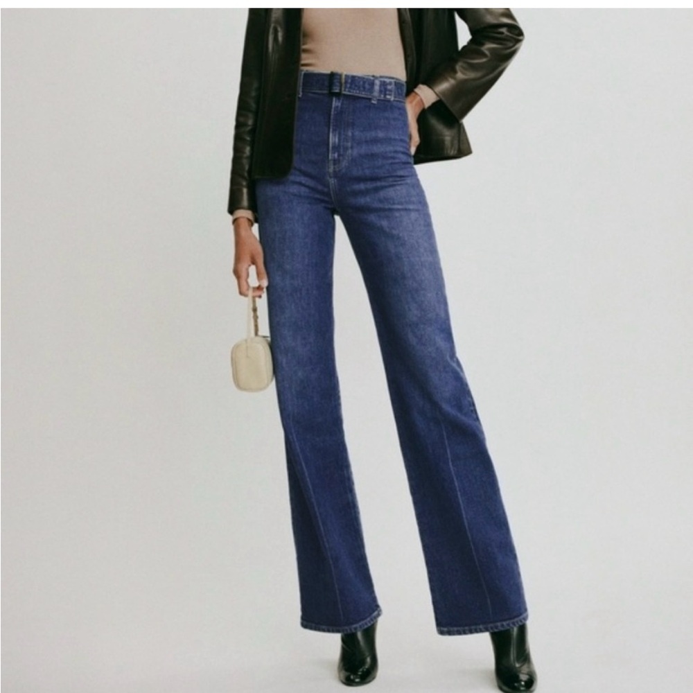 Reformation Amelie High Rise Wide Leg Jeans